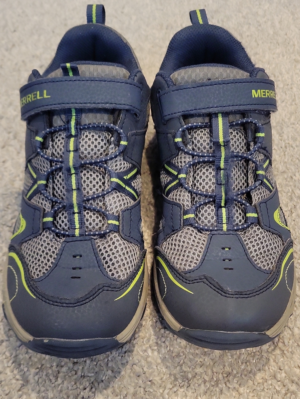 Merrell Kid's Navy and Gray Athletic Sneakers